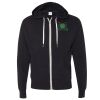 Unisex Heathered French Terry Full-Zip Hooded Sweatshirt Thumbnail