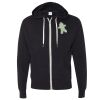 Unisex Heathered French Terry Full-Zip Hooded Sweatshirt Thumbnail