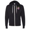 Unisex Heathered French Terry Full-Zip Hooded Sweatshirt Thumbnail