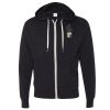 Unisex Heathered French Terry Full-Zip Hooded Sweatshirt Thumbnail