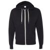 Unisex Heathered French Terry Full-Zip Hooded Sweatshirt Thumbnail
