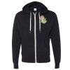 Unisex Heathered French Terry Full-Zip Hooded Sweatshirt Thumbnail
