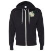 Unisex Heathered French Terry Full-Zip Hooded Sweatshirt Thumbnail