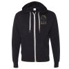 Unisex Heathered French Terry Full-Zip Hooded Sweatshirt Thumbnail