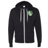 Unisex Heathered French Terry Full-Zip Hooded Sweatshirt Thumbnail