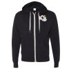 Unisex Heathered French Terry Full-Zip Hooded Sweatshirt Thumbnail