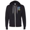Unisex Heathered French Terry Full-Zip Hooded Sweatshirt Thumbnail