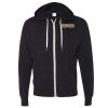 Unisex Heathered French Terry Full-Zip Hooded Sweatshirt Thumbnail