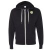 Unisex Heathered French Terry Full-Zip Hooded Sweatshirt Thumbnail