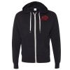 Unisex Heathered French Terry Full-Zip Hooded Sweatshirt Thumbnail