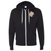 Unisex Heathered French Terry Full-Zip Hooded Sweatshirt Thumbnail