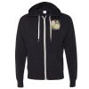 Unisex Heathered French Terry Full-Zip Hooded Sweatshirt Thumbnail