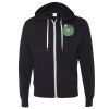 Unisex Heathered French Terry Full-Zip Hooded Sweatshirt Thumbnail