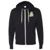Unisex Heathered French Terry Full-Zip Hooded Sweatshirt Thumbnail