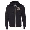 Unisex Heathered French Terry Full-Zip Hooded Sweatshirt Thumbnail