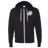 Unisex Heathered French Terry Full-Zip Hooded Sweatshirt Thumbnail