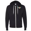 Unisex Heathered French Terry Full-Zip Hooded Sweatshirt Thumbnail
