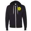 Unisex Heathered French Terry Full-Zip Hooded Sweatshirt Thumbnail