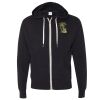 Unisex Heathered French Terry Full-Zip Hooded Sweatshirt Thumbnail