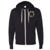 Unisex Heathered French Terry Full-Zip Hooded Sweatshirt Thumbnail
