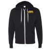 Unisex Heathered French Terry Full-Zip Hooded Sweatshirt Thumbnail