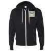 Unisex Heathered French Terry Full-Zip Hooded Sweatshirt Thumbnail