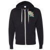 Unisex Heathered French Terry Full-Zip Hooded Sweatshirt Thumbnail