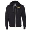 Unisex Heathered French Terry Full-Zip Hooded Sweatshirt Thumbnail