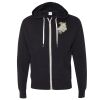 Unisex Heathered French Terry Full-Zip Hooded Sweatshirt Thumbnail