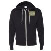 Unisex Heathered French Terry Full-Zip Hooded Sweatshirt Thumbnail