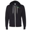 Unisex Heathered French Terry Full-Zip Hooded Sweatshirt Thumbnail