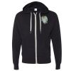 Unisex Heathered French Terry Full-Zip Hooded Sweatshirt Thumbnail
