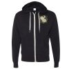 Unisex Heathered French Terry Full-Zip Hooded Sweatshirt Thumbnail