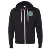 Unisex Heathered French Terry Full-Zip Hooded Sweatshirt Thumbnail