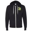 Unisex Heathered French Terry Full-Zip Hooded Sweatshirt Thumbnail