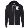 Unisex Heathered French Terry Full-Zip Hooded Sweatshirt Thumbnail