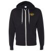 Unisex Heathered French Terry Full-Zip Hooded Sweatshirt Thumbnail