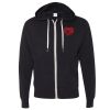 Unisex Heathered French Terry Full-Zip Hooded Sweatshirt Thumbnail