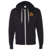 Unisex Heathered French Terry Full-Zip Hooded Sweatshirt Thumbnail