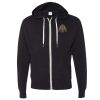 Unisex Heathered French Terry Full-Zip Hooded Sweatshirt Thumbnail