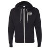 Unisex Heathered French Terry Full-Zip Hooded Sweatshirt Thumbnail