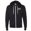 Unisex Heathered French Terry Full-Zip Hooded Sweatshirt Thumbnail