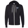 Unisex Heathered French Terry Full-Zip Hooded Sweatshirt Thumbnail