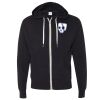 Unisex Heathered French Terry Full-Zip Hooded Sweatshirt Thumbnail