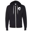 Unisex Heathered French Terry Full-Zip Hooded Sweatshirt Thumbnail