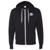Unisex Heathered French Terry Full-Zip Hooded Sweatshirt Thumbnail