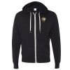 Unisex Heathered French Terry Full-Zip Hooded Sweatshirt Thumbnail