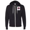 Unisex Heathered French Terry Full-Zip Hooded Sweatshirt Thumbnail
