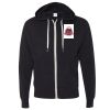 Unisex Heathered French Terry Full-Zip Hooded Sweatshirt Thumbnail