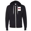 Unisex Heathered French Terry Full-Zip Hooded Sweatshirt Thumbnail